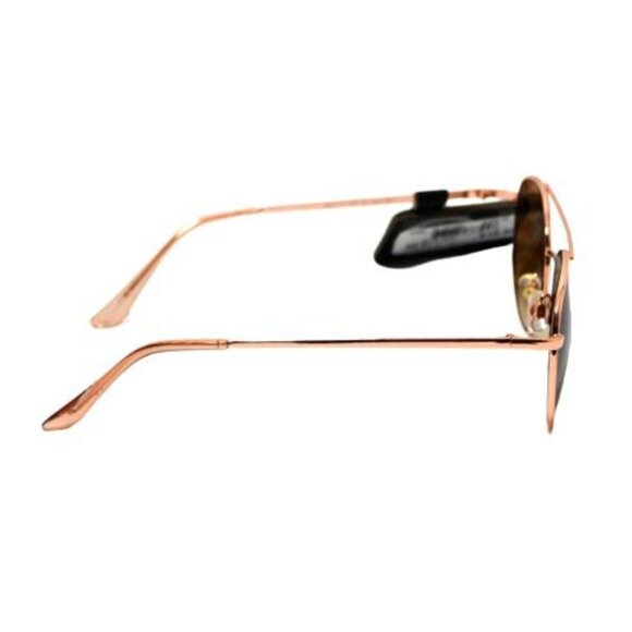 Womens Aviator Rose Gold Metal Sunglasses Foster Grant Revlon RVN 53 NEW - Picture 4 of 4
